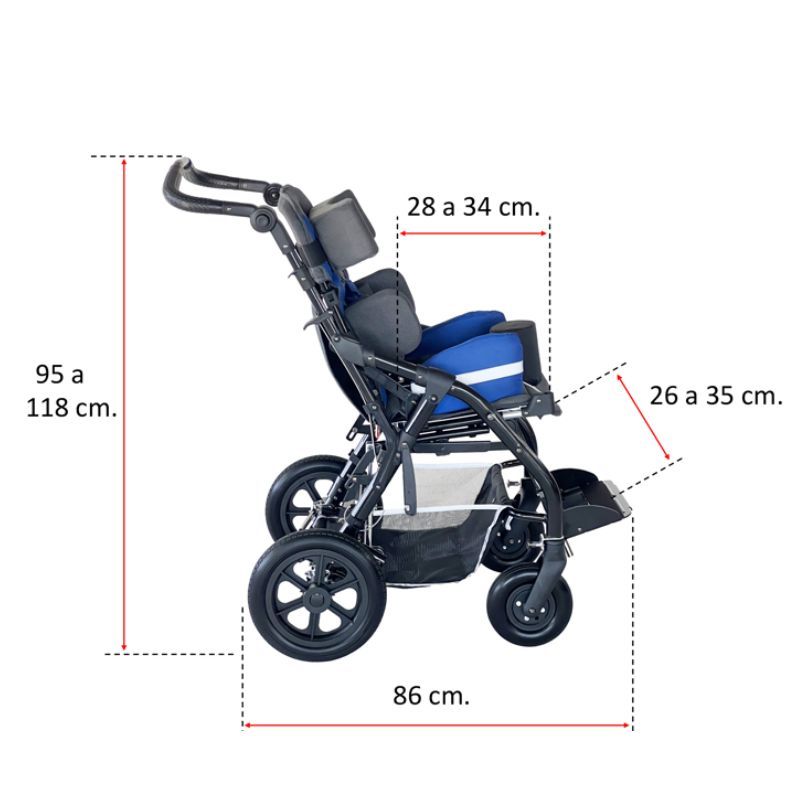 ortopedia-online-tucan cochecito pci 9 TUCAN - Cochecito reclinable infantil PCI