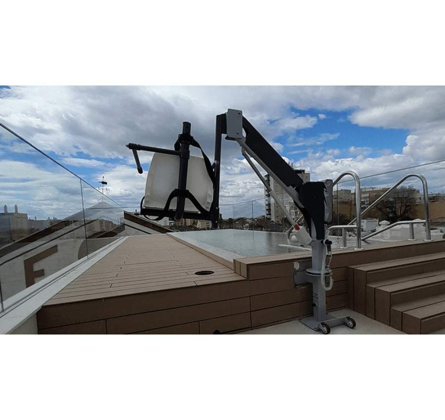 Elevador de batería para piscina METALU 3800