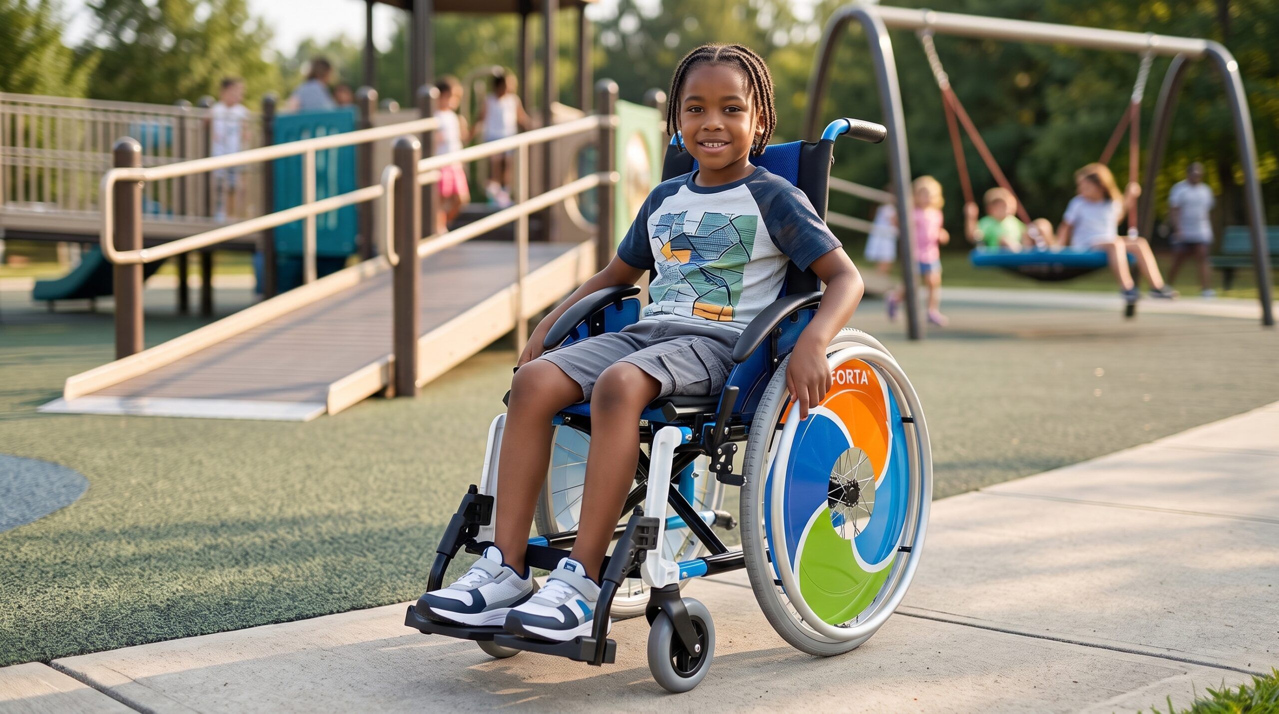 LINE - Silla de ruedas infantil de FORTA