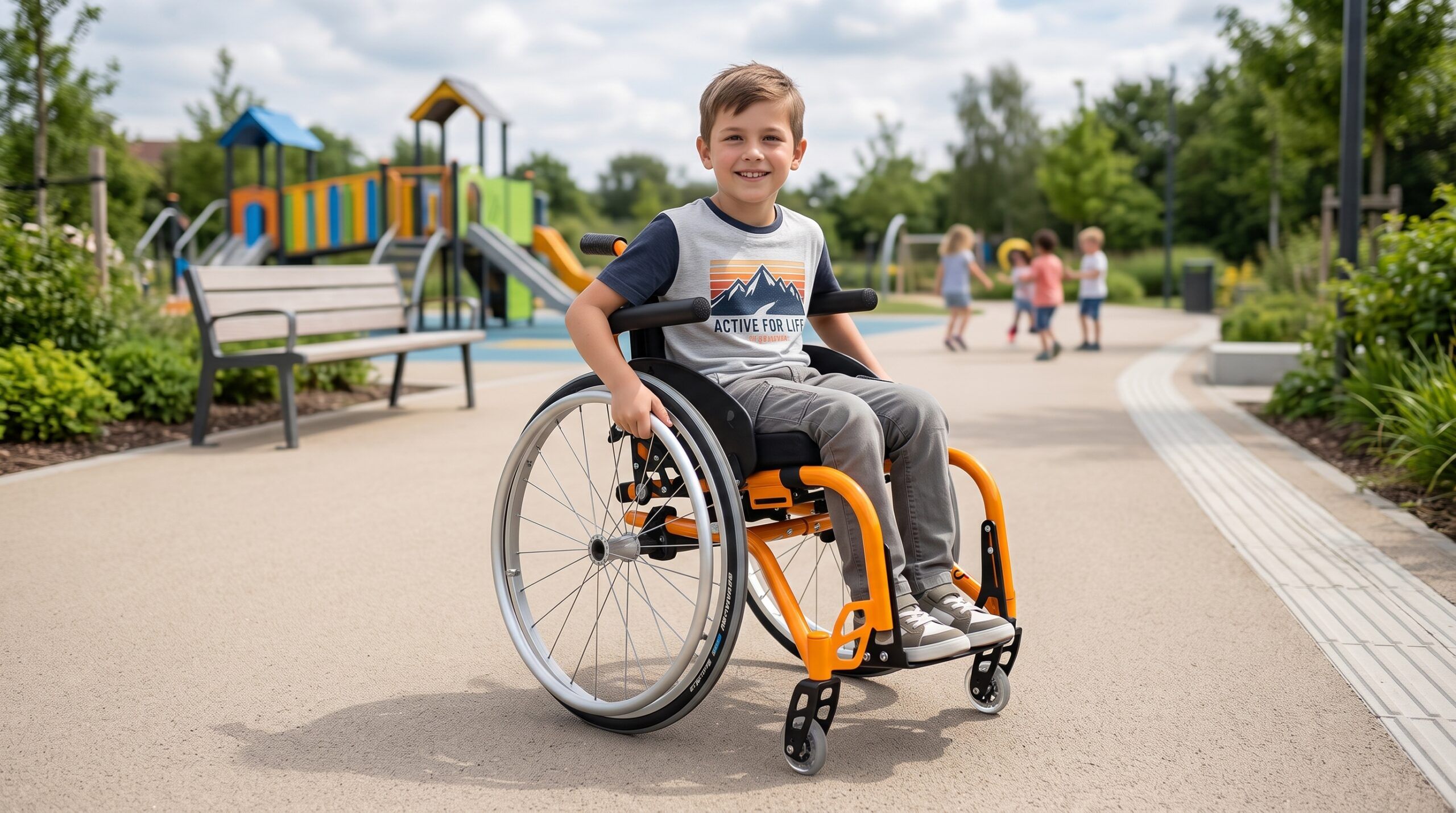 Silla de ruedas manual SAGITTA KIDS