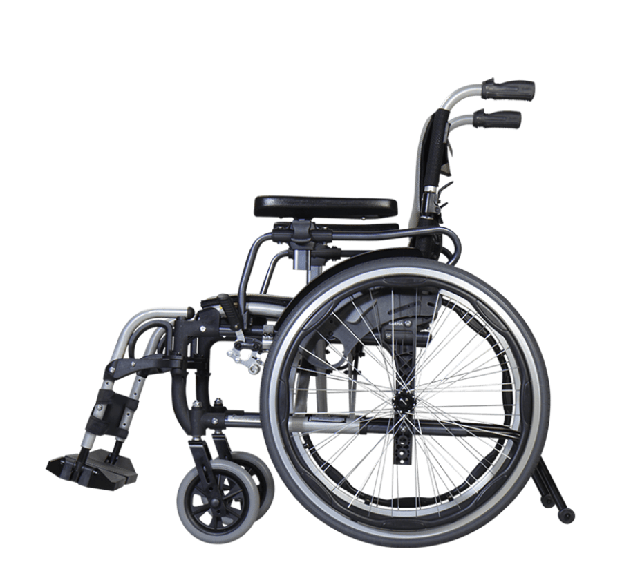 Silla de ruedas manual autopropulsable