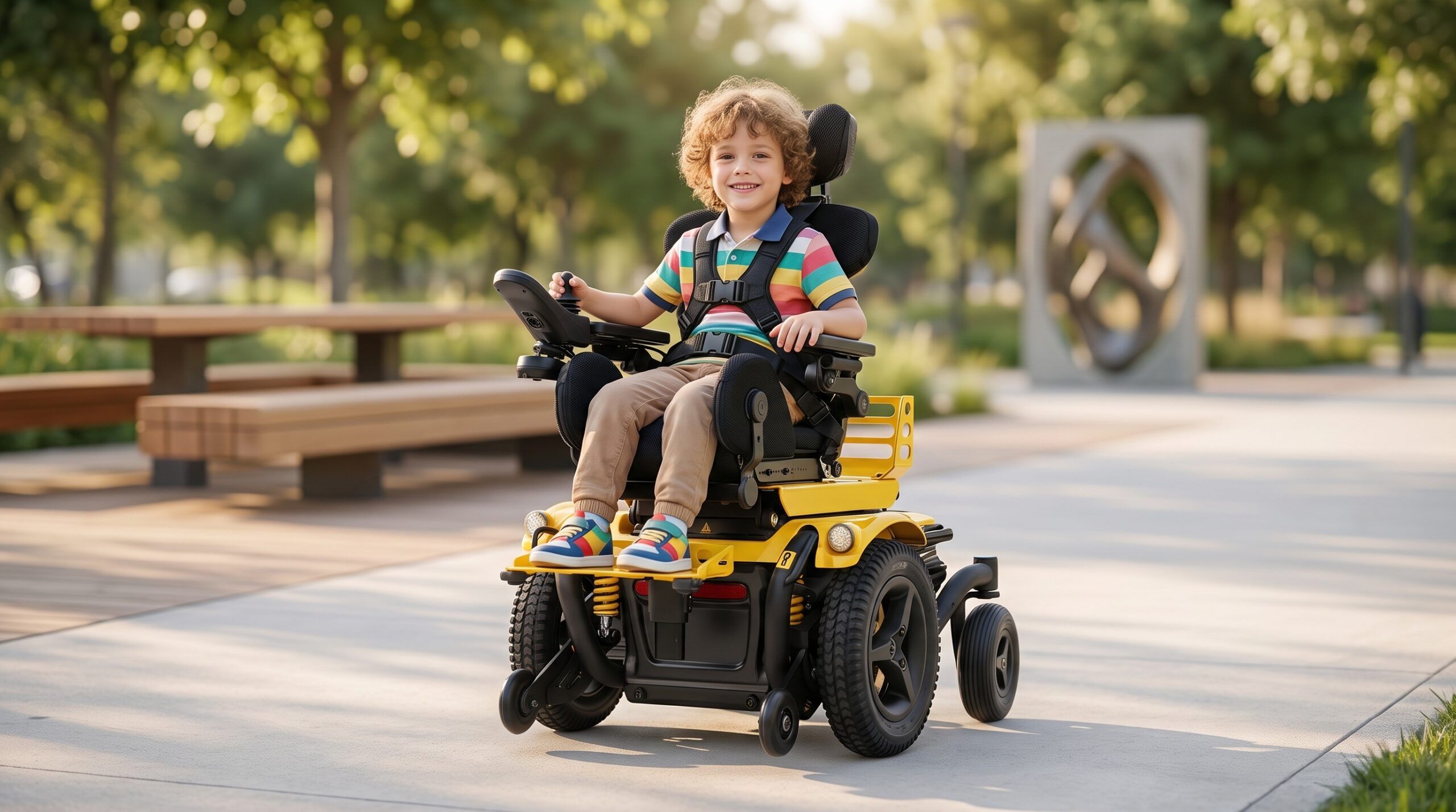KAMELEON - Silla de ruedas eléctrica infantil
