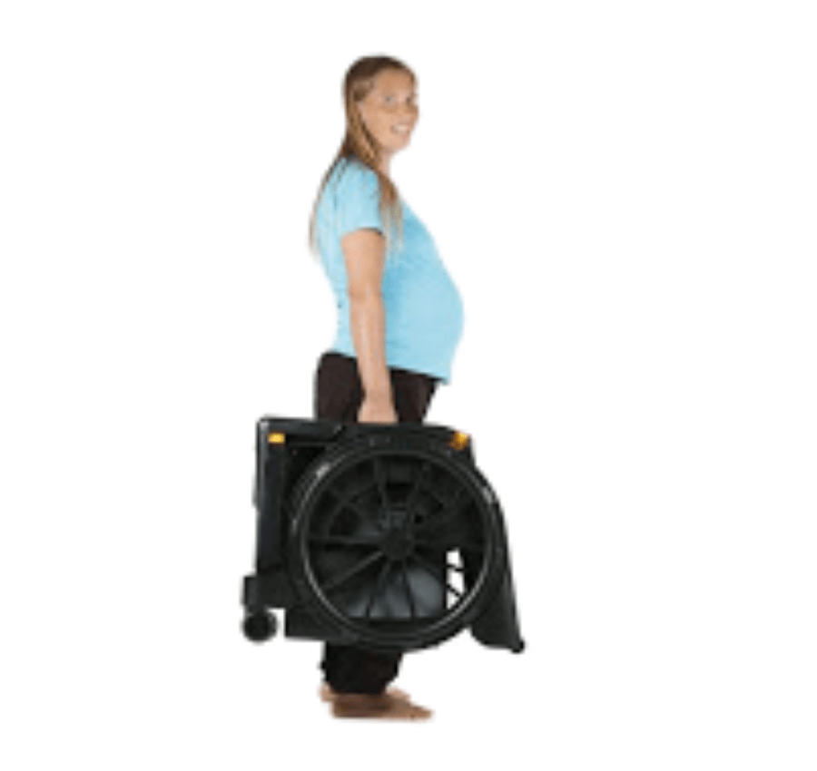 Silla de ducha plegable WHEELABLE
