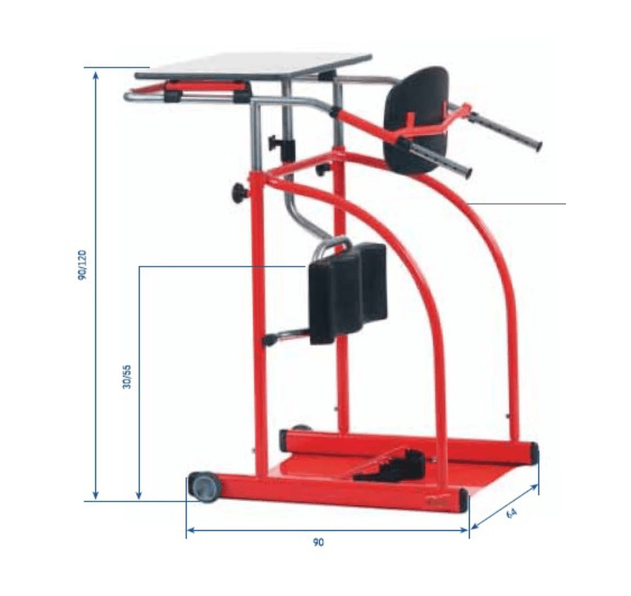 Bipedestador con mesa Static