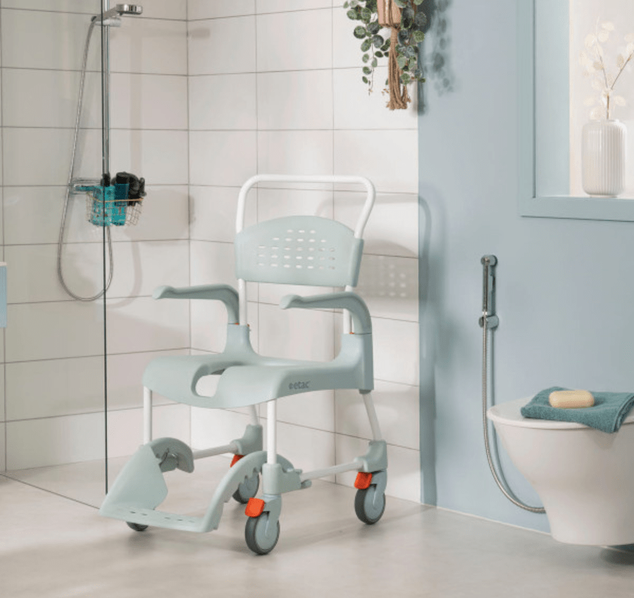 ortopedia-online-Silla de ducha y WC CLEAN con apertura delantera 2 Silla de ducha y WC CLEAN con apertura delantera