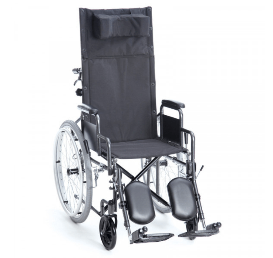 Silla reclinable de acero