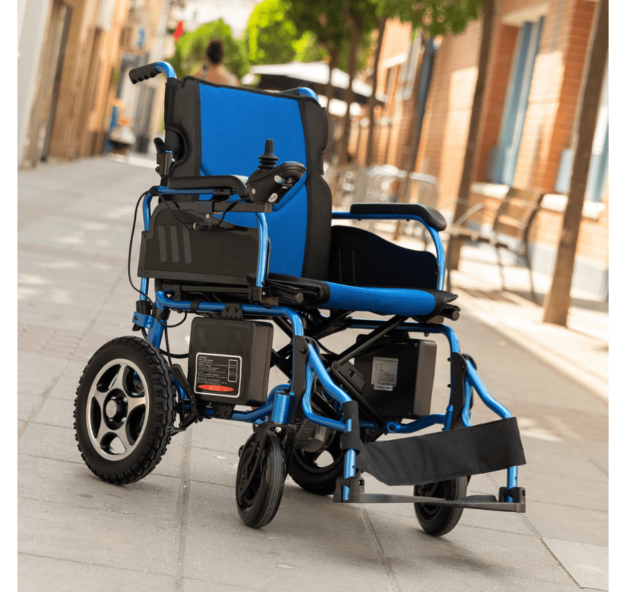 ortopedia-online-Silla electrica plegable LEVEL 3 3 LEVEL 3 - Silla de ruedas eléctrica