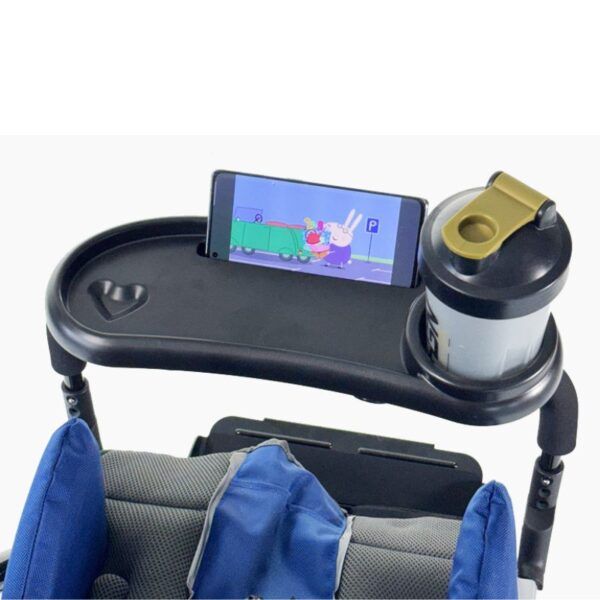 Mesita con soporte de bebidas TUCAN – Cochecito reclinable infantil PCI (T2218-2)