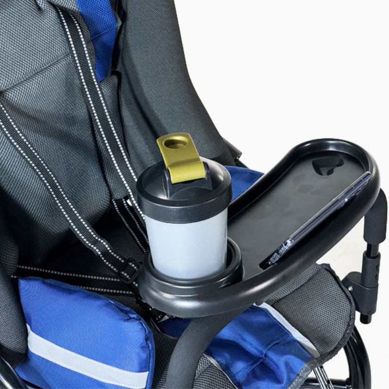 ortopedia-online-mesita tucan pci Mesita con soporte de bebidas TUCAN – Cochecito reclinable infantil PCI (T2218-2)