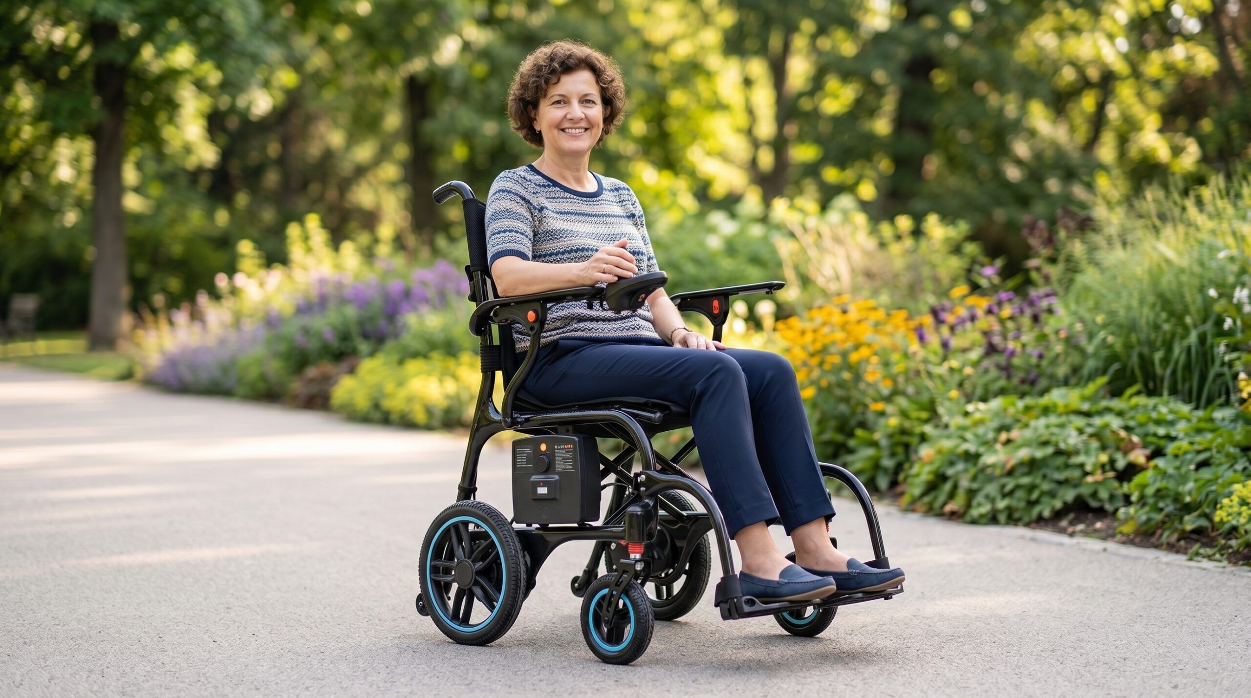 Explorer Carbon X – Silla de ruedas eléctrica de fibra de carbono