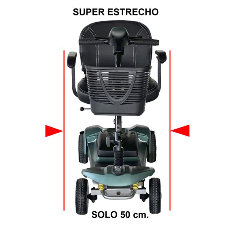 ortopedia-online-luma scooter discapacitados LUMA - Scooter de aluminio desmontable de gran autonomía