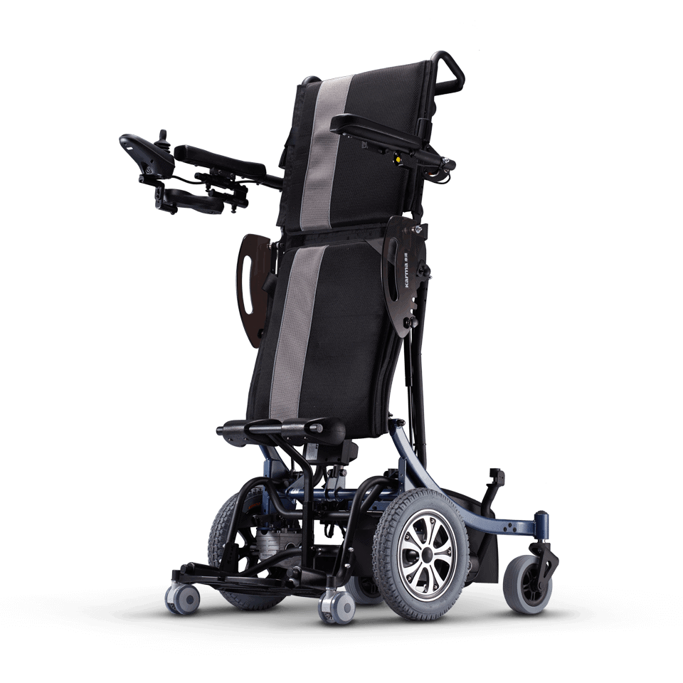 Silla de ruedas multipostural Karma KP-80 Ergo Stand _lateral