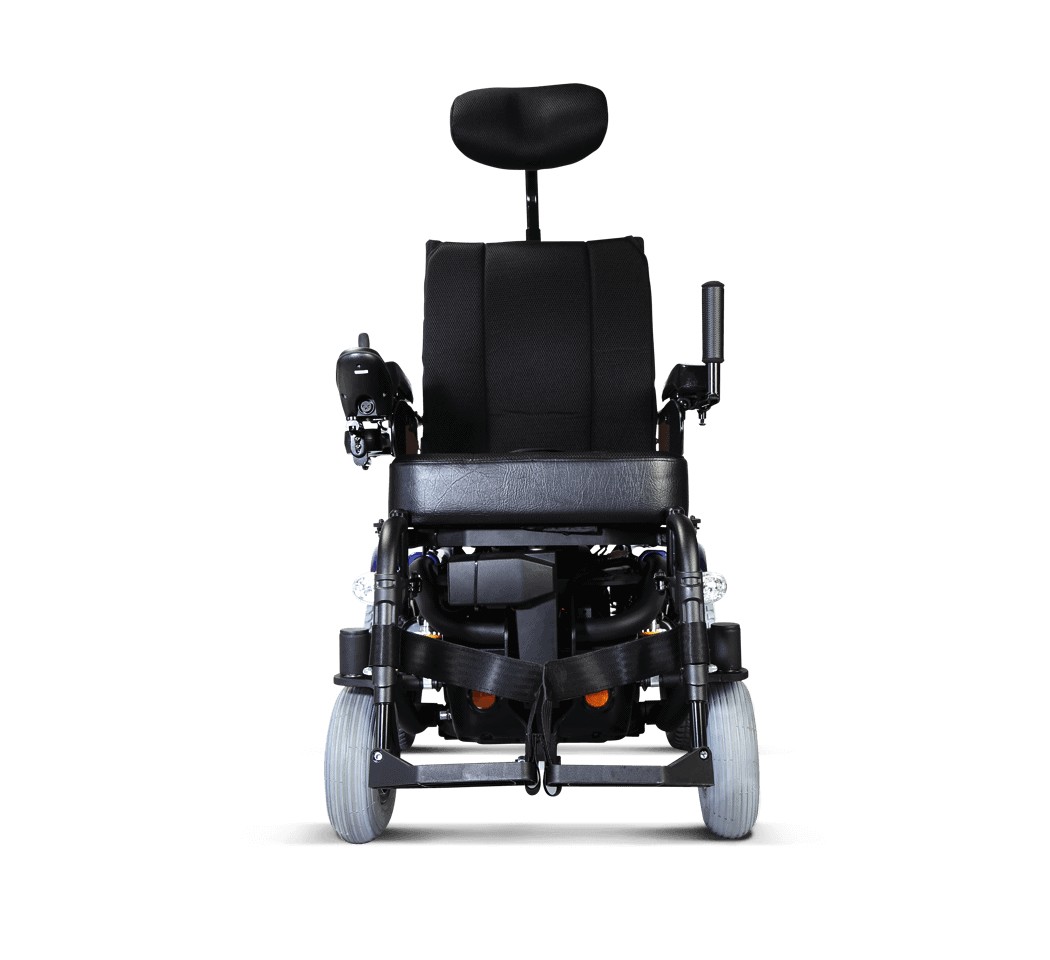 Silla de ruedas eléctrica multipostural Leon Sling_frontal ortopedia-online-Silla de ruedas electrica multipostural Leon Sling frontal Silla eléctrica multipostural Leon Sling
