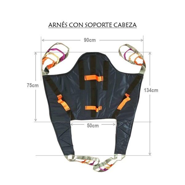 Arnés con soporte de cabeza Libercar