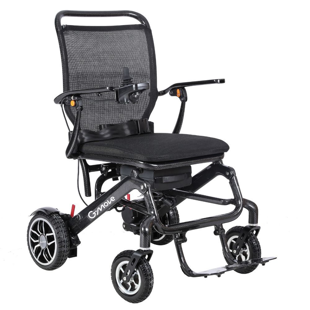 G-MOVE c2, silla de ruedas electrica plegable, fibra carbono - Imagen 1