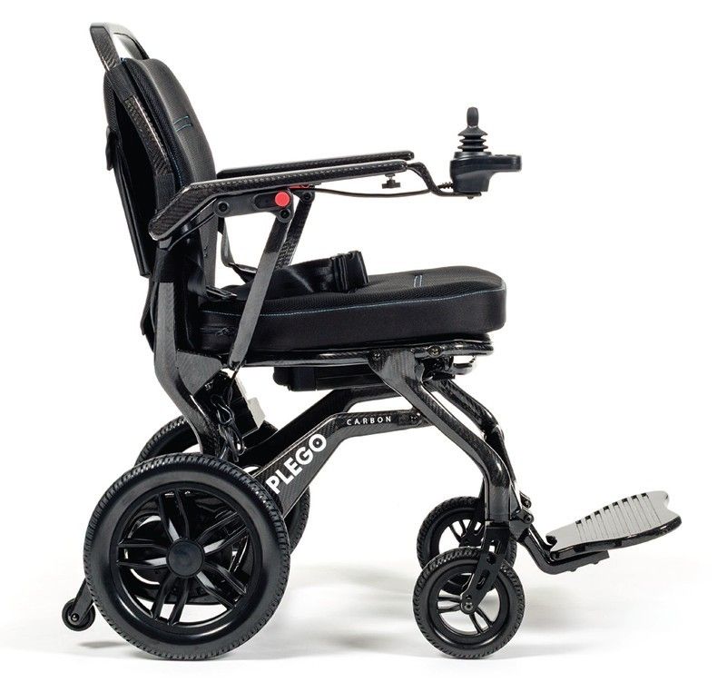 ortopedia-online-silla de rueda electrica plegable plego carbon ligera litio folding light electric wheelchair tiendaortopedica Plego Carbon Silla Plegable de Vermeiren