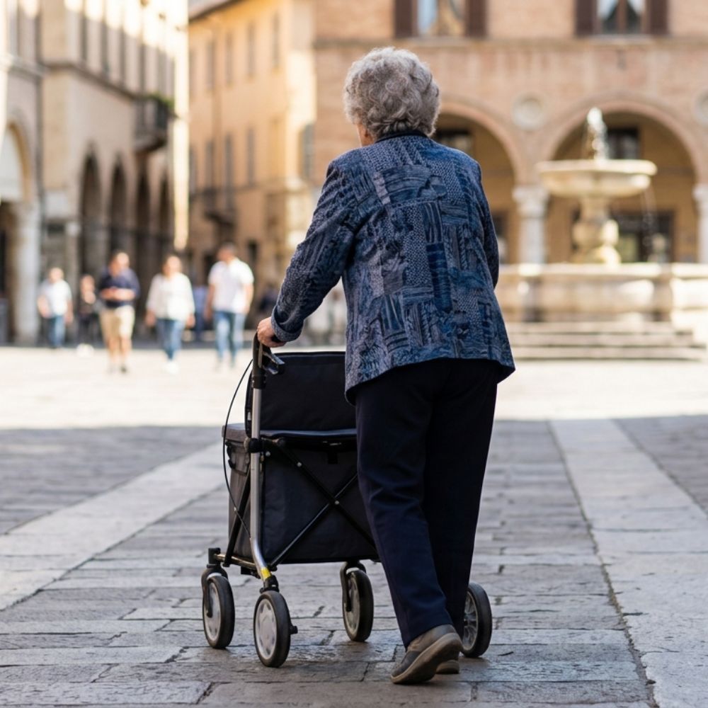 basket con asiento 2 ortopedia-online-basket con asiento 2 Urban rollator aluminio basket con asiento