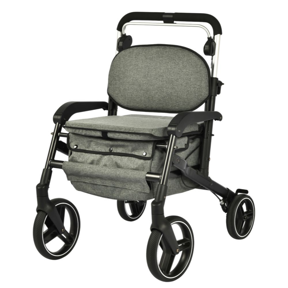 basket con asiento ortopedia-online-basket con asiento Urban rollator aluminio basket con asiento
