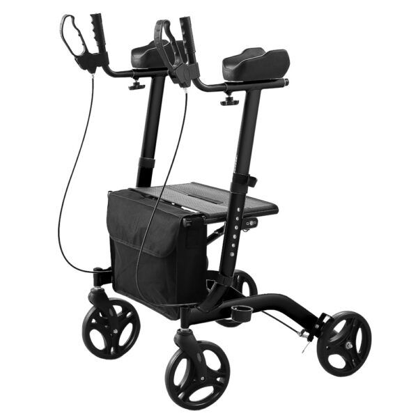Rollator con apoyo antebrazo y frenos en manetas