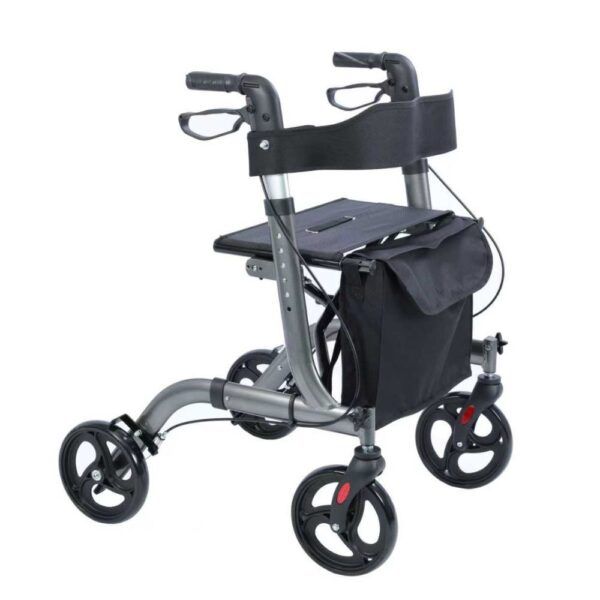 Rollator aluminio plegable y desmontable