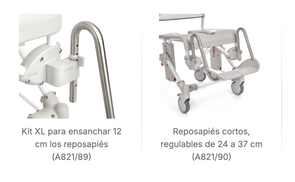 ortopedia-online-Captura de pantalla 2026 09 26 a las 11.53.33 Silla de ducha y WC con ruedas Mobil 2 | Regulable en altura