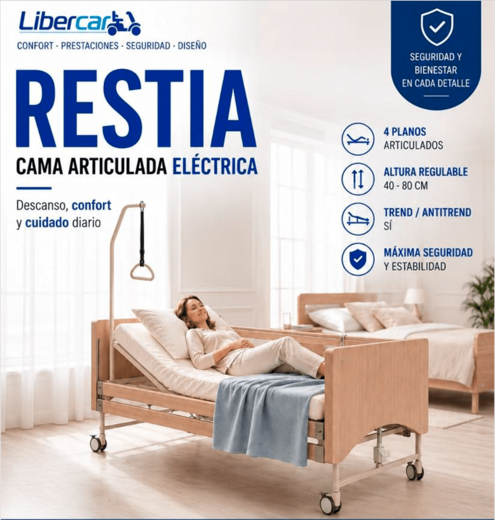ortopedia-online-restia cama articulada electrica Cama articulada RESTIA